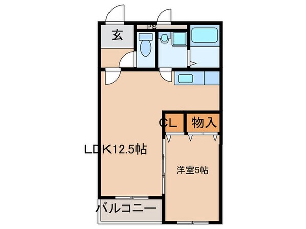 ハ－トフルマンションＢ＆Ａの物件間取画像